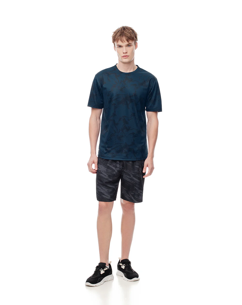 Camiseta deportiva control humedad estampada hombre - Image 4