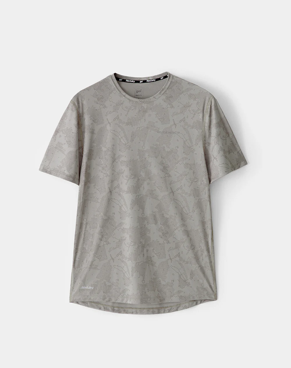Camiseta deportiva control humedad café hombre - Image 5