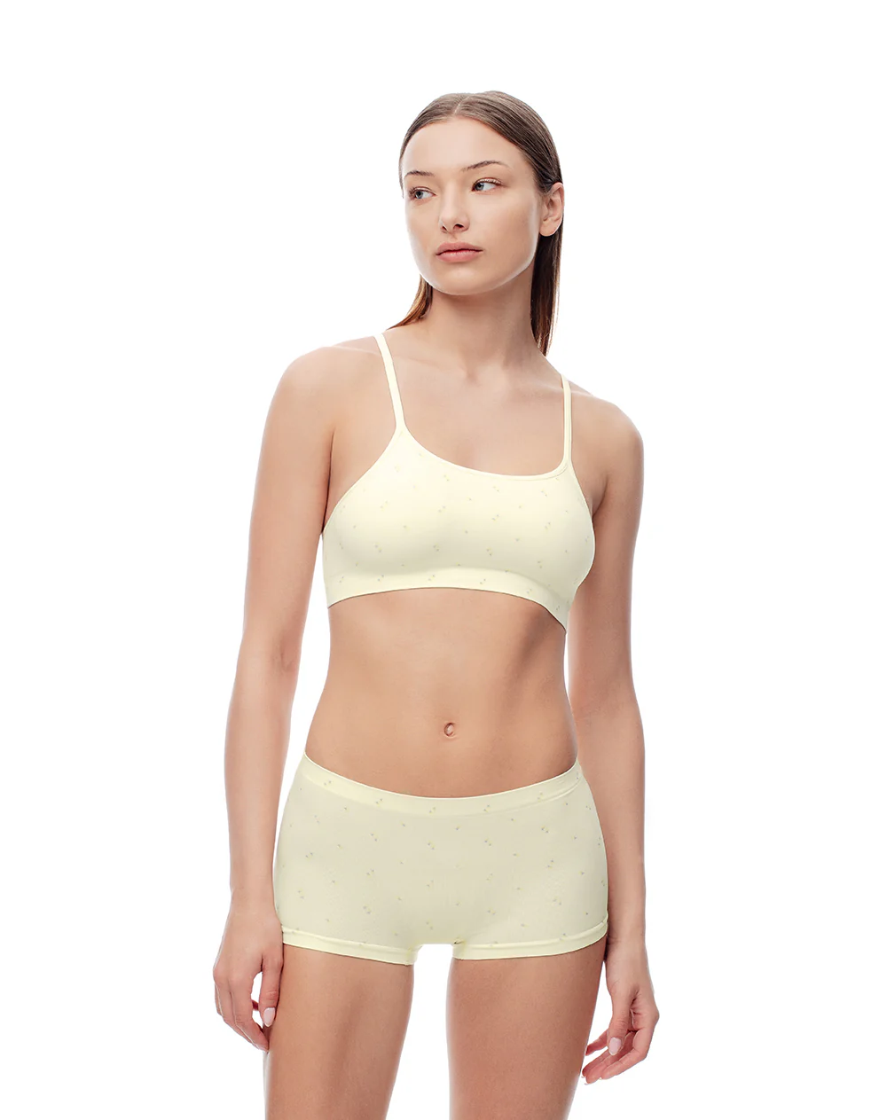 Panty cachetero seamless tiro medio estampado