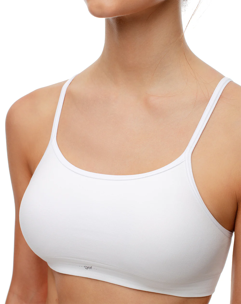 Top soporte medio seamless blanco - Image 3