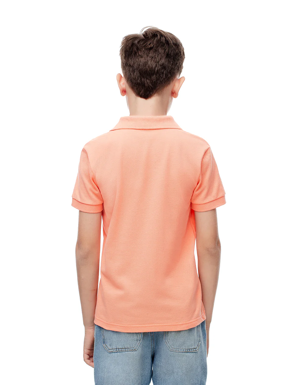 Polo regular algodón coral niño - Image 3