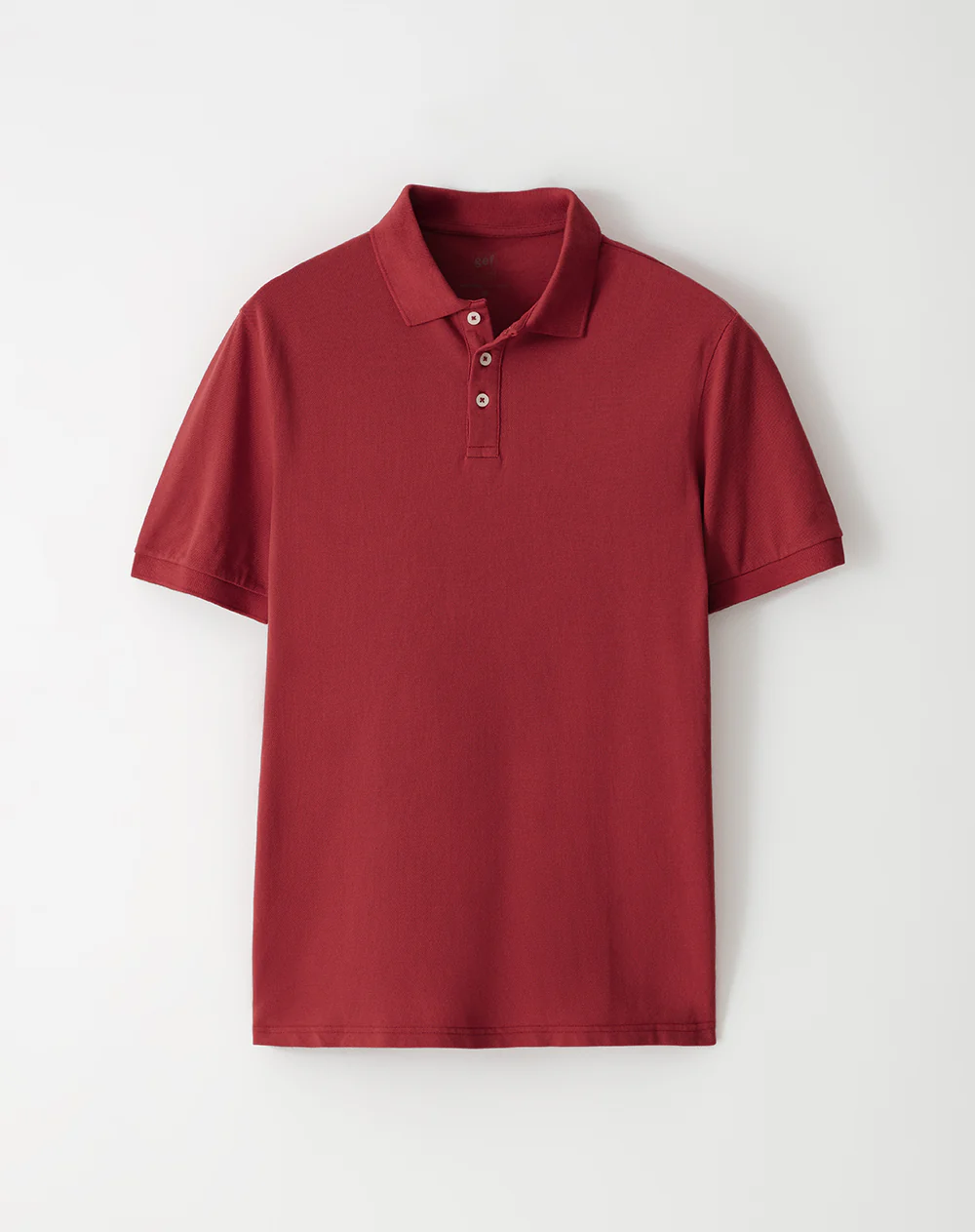 Polo slim algodón roja hombre - Image 5