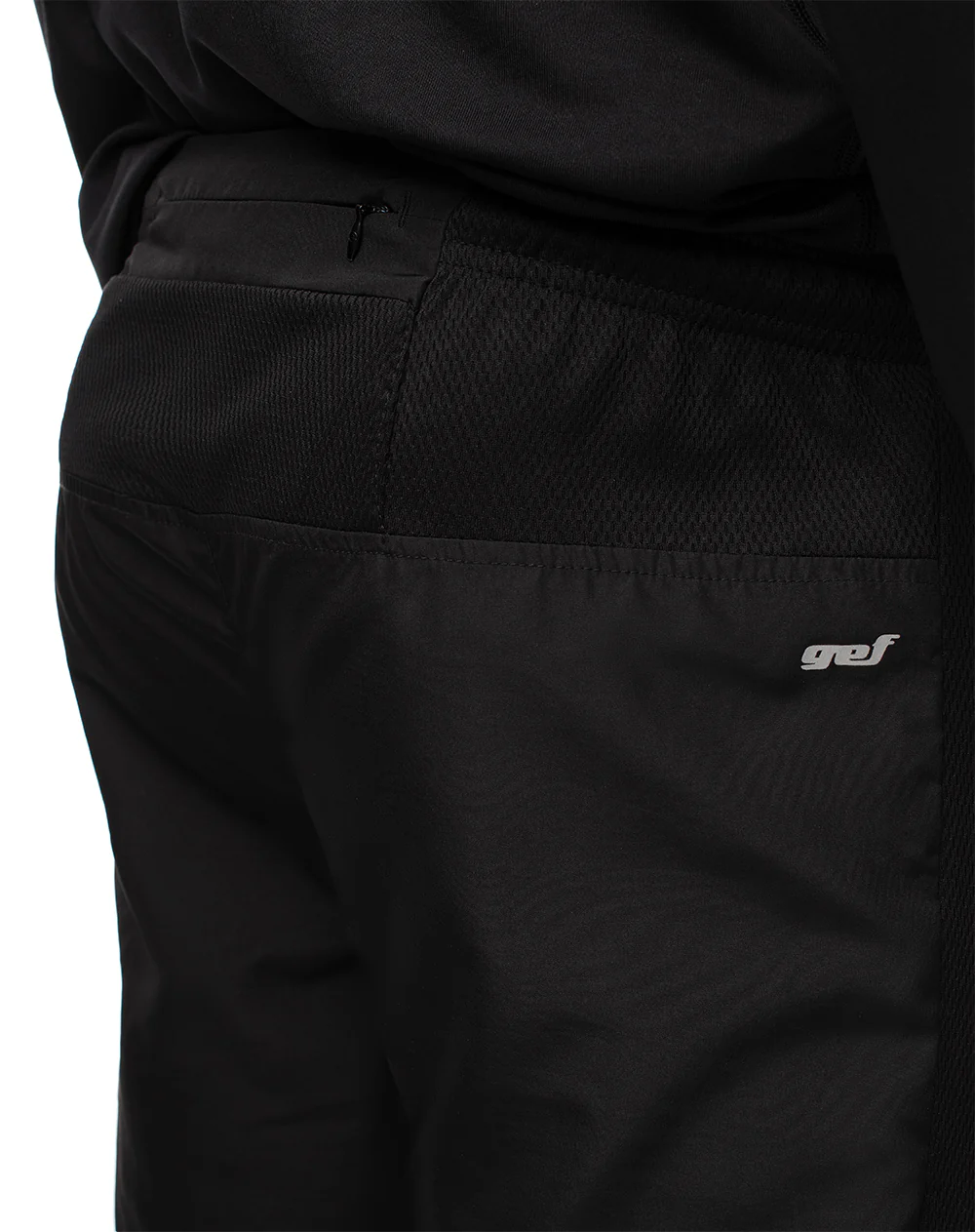 Pantaloneta deportiva secado rápido negra hombre - Image 6