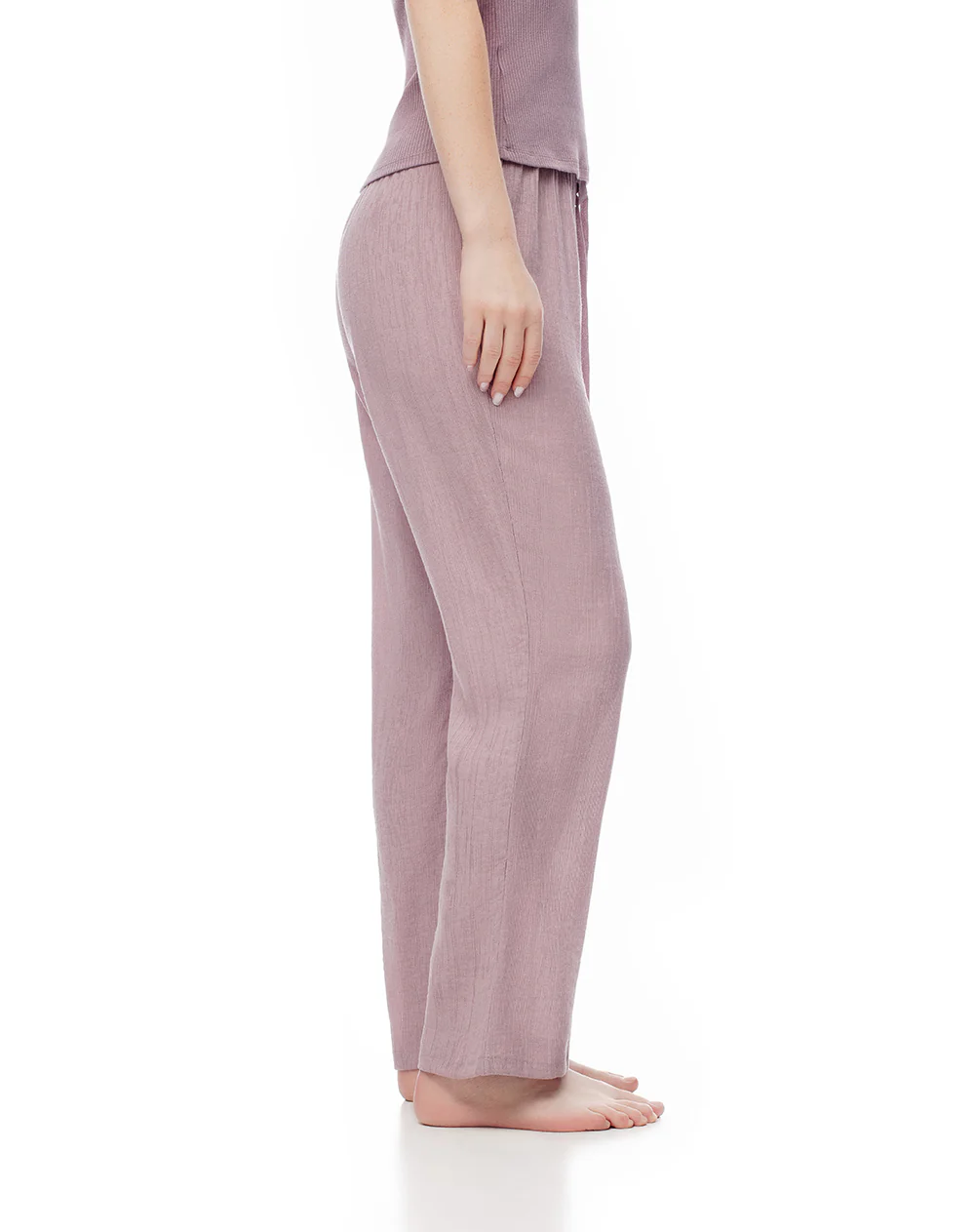 Pantalón de pijama morado mujer - Image 4