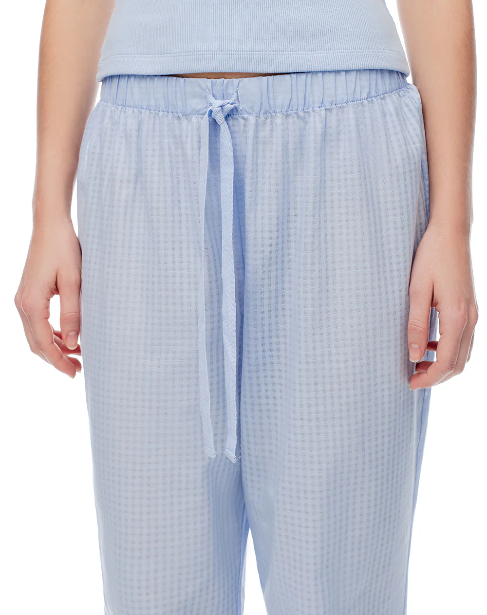 Pantalón de pijama azul mujer - Image 4