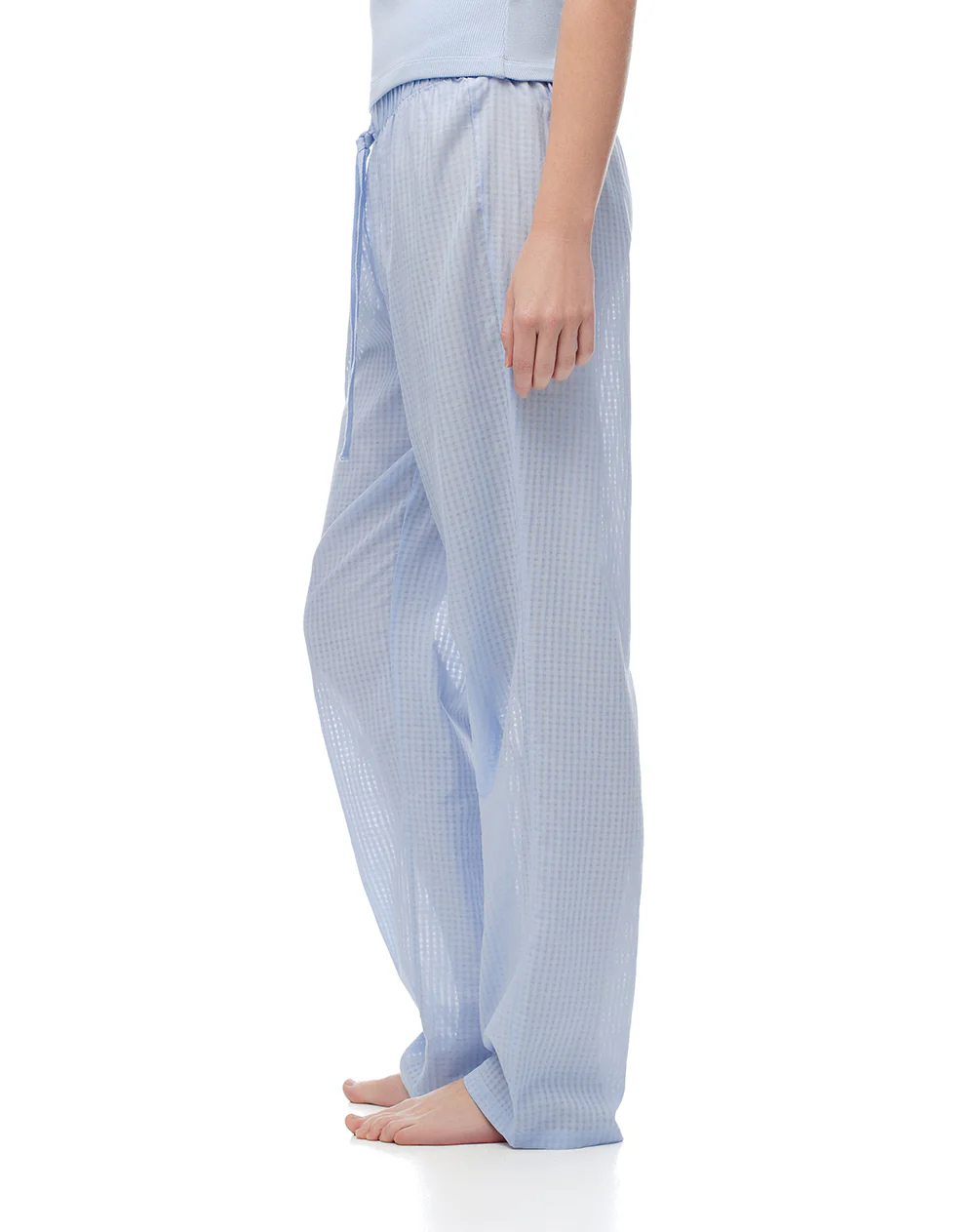 Pantalón de pijama azul mujer - Image 5