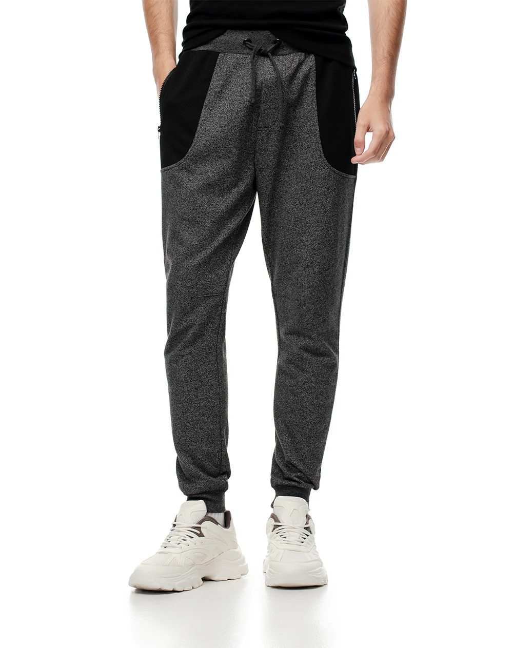 Jogger regular gris hombre - Image 5