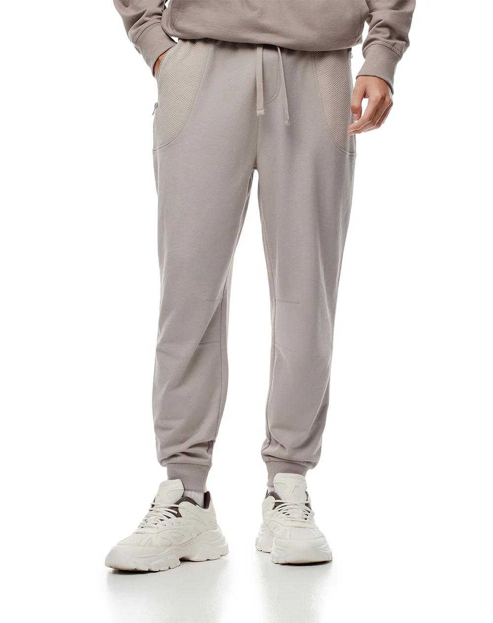 Jogger regular taupe hombre - Image 3