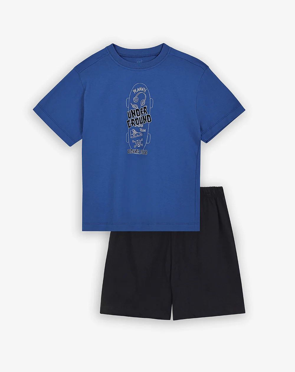 Camiseta + bermuda de pijama algodón surtida niño - Image 7