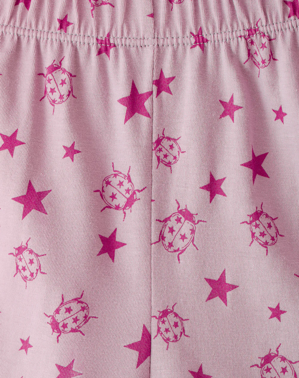 Camiseta + short de pijana algodón lila niña - Image 9