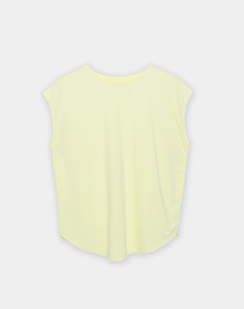 Camiseta deportiva secado rápido amarilla mujer - Image 5