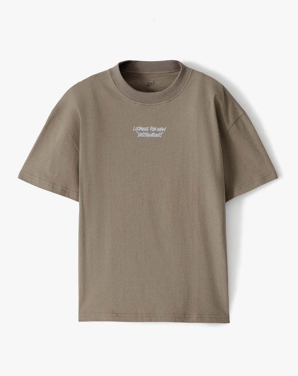 Camiseta regular algodón habana café niño - Image 5