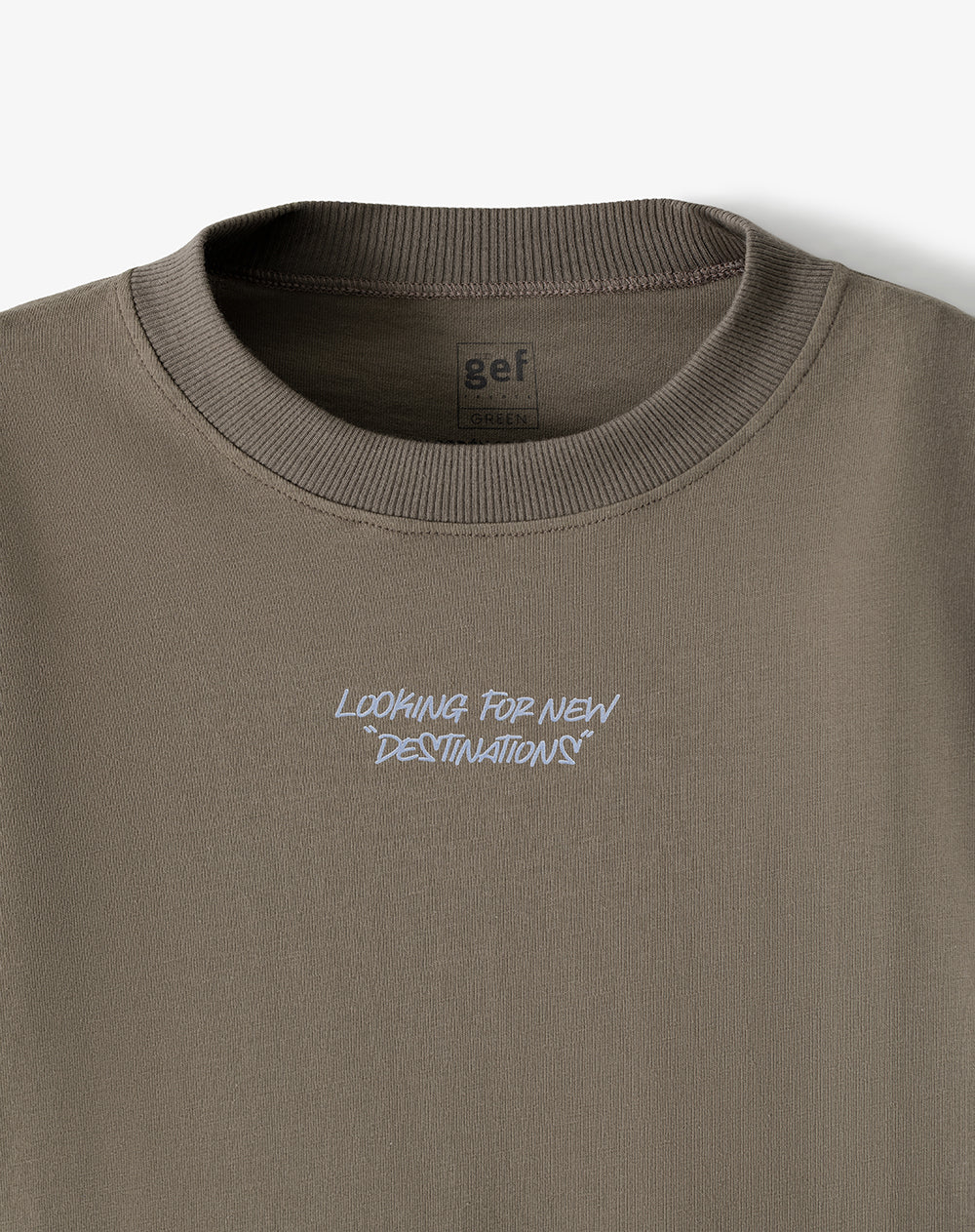 Camiseta regular algodón habana café niño - Image 7