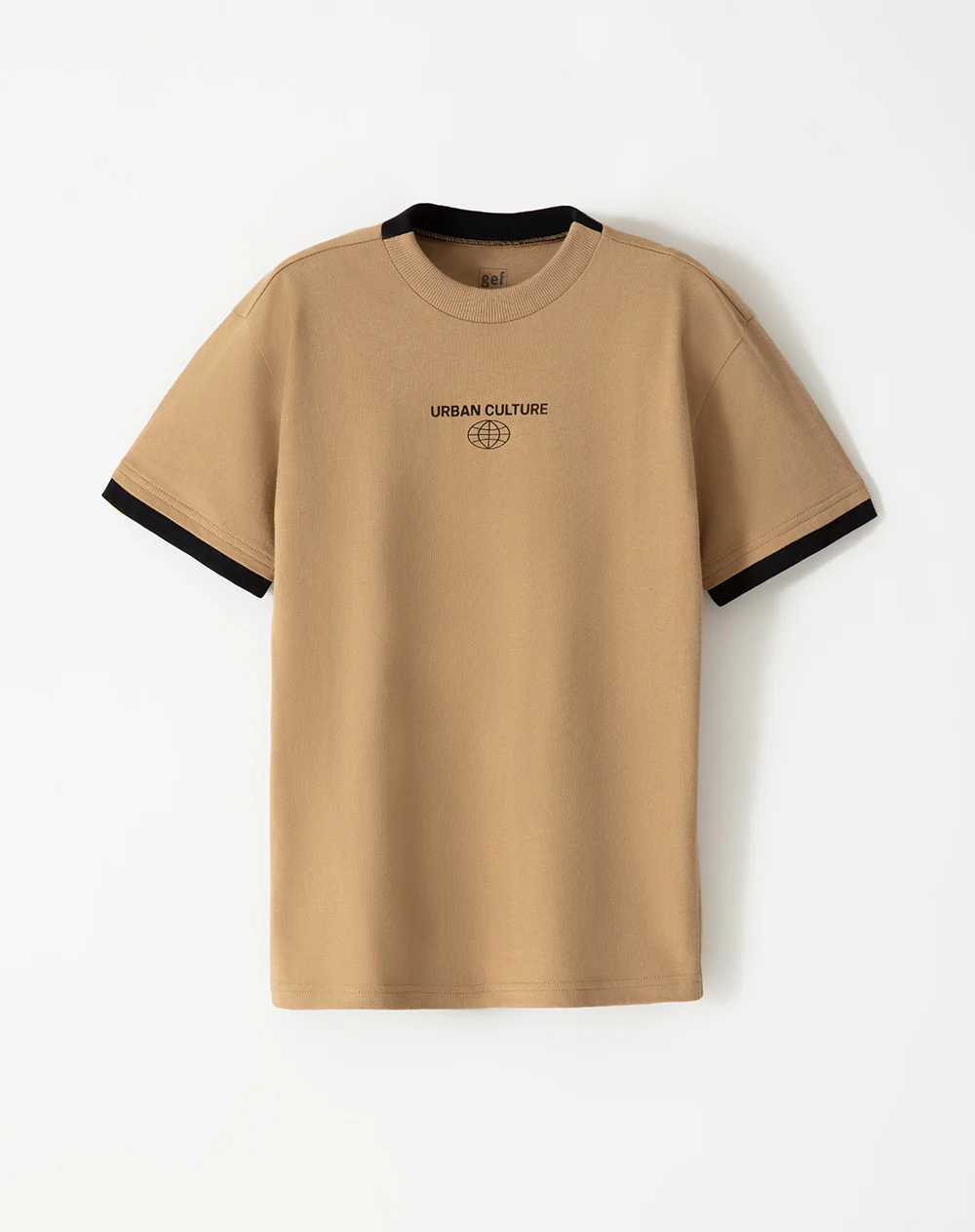 Camiseta oversize algodón habana estampada niño - Image 5