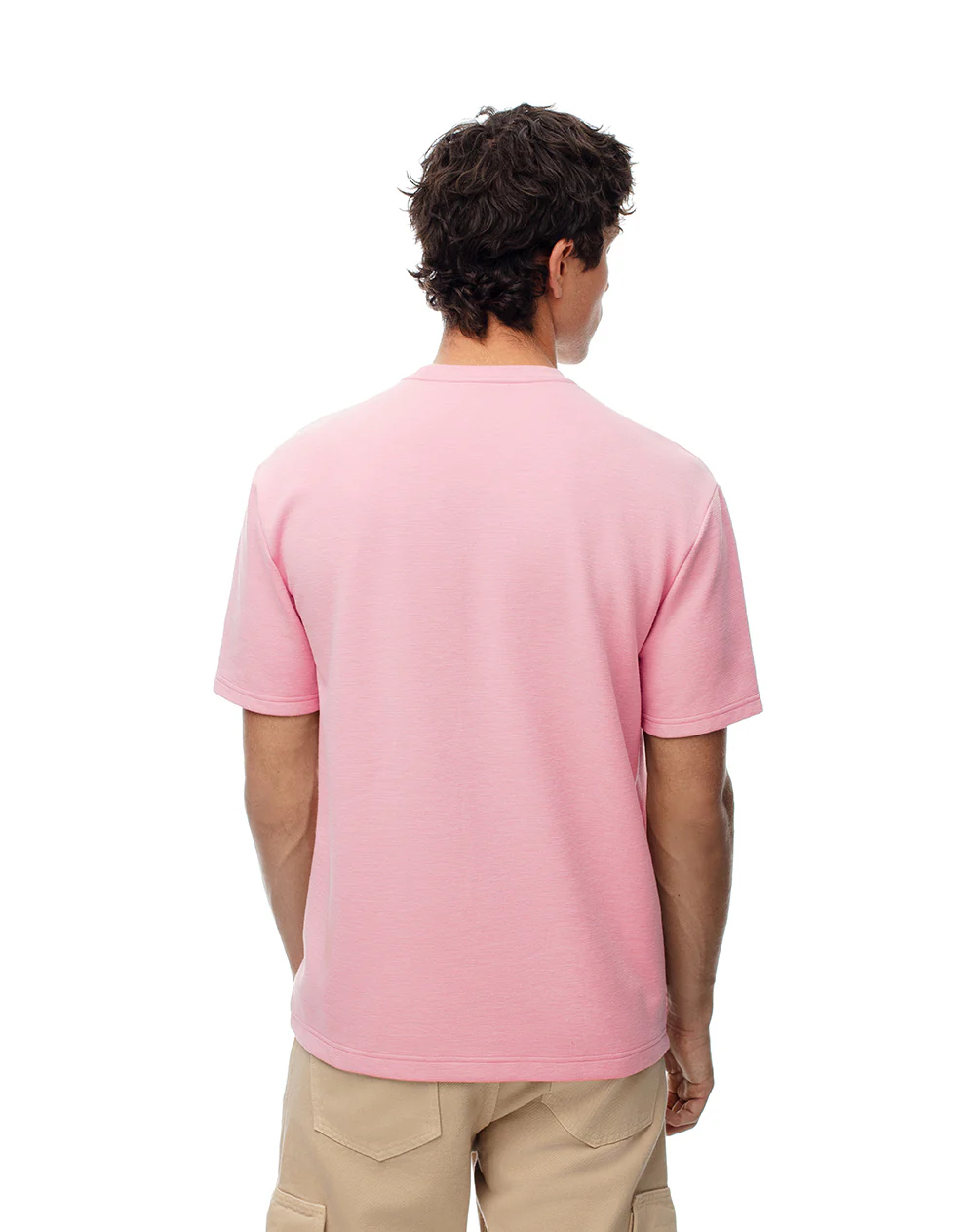 Camiseta regular palo rosa hombre - Image 2