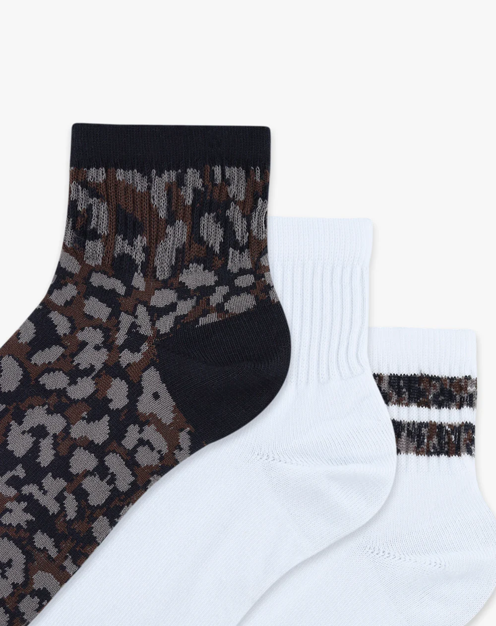 Medias mujer tobillera pack x3 surtido - Image 2