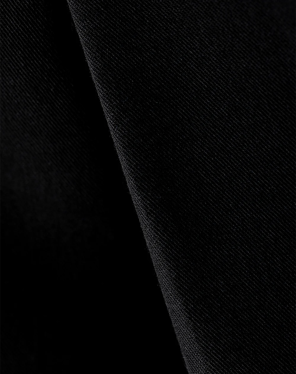 Pantalón wide leg tiro alto negro mujer - Image 8