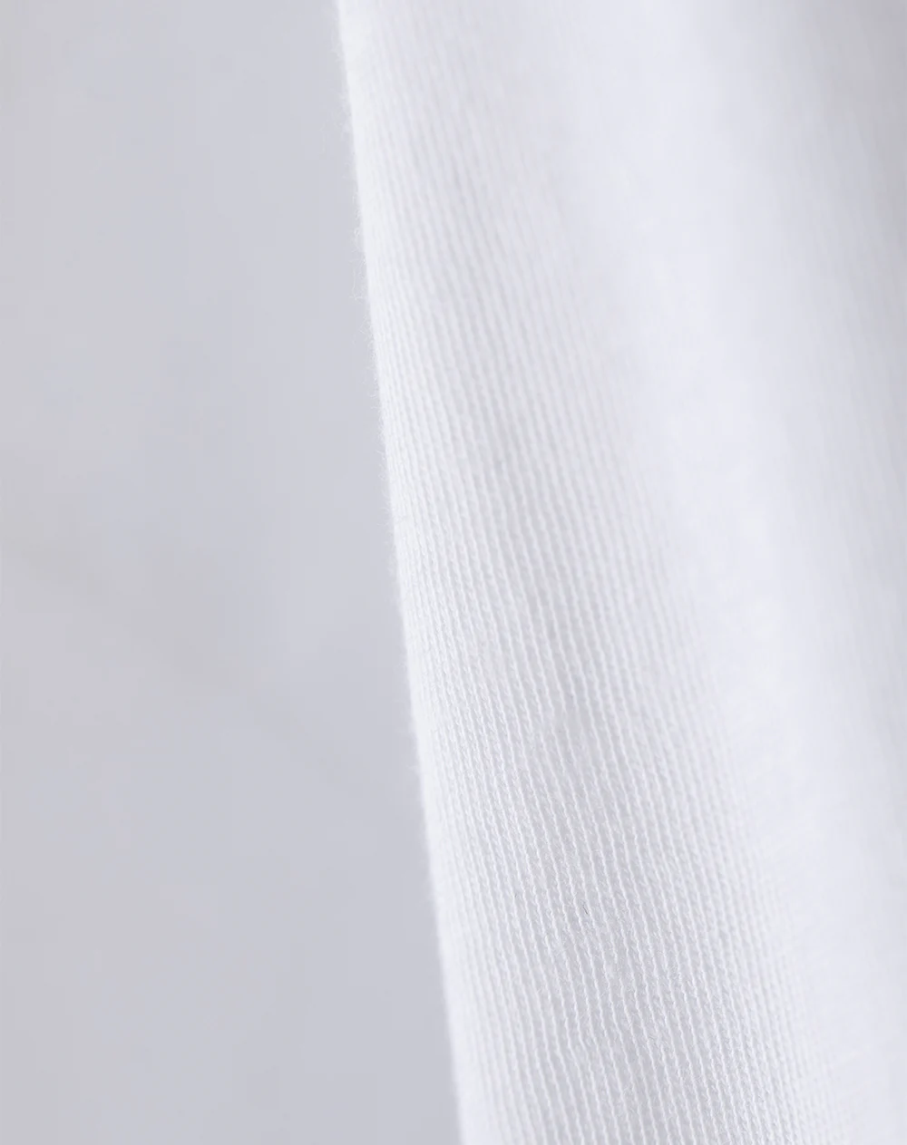 Camiseta oversize algodón blanca mujer - Image 6