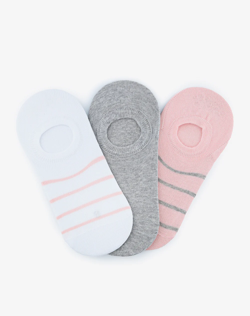 Medias mujer tobillera corta pack x3 surtido - Image 3