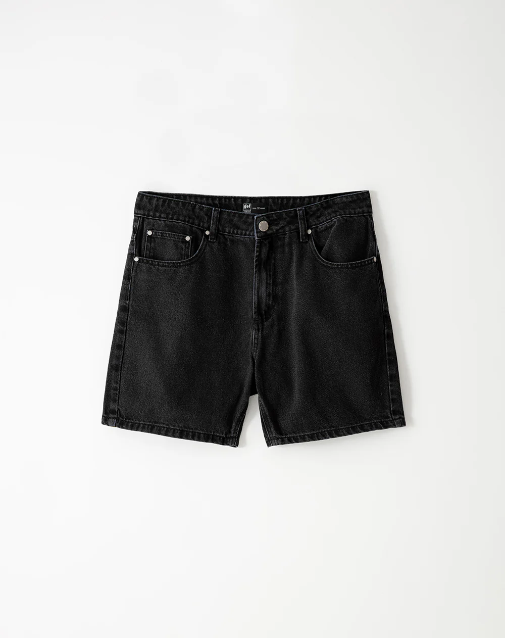 Bermuda denim regular negra hombre - Image 6