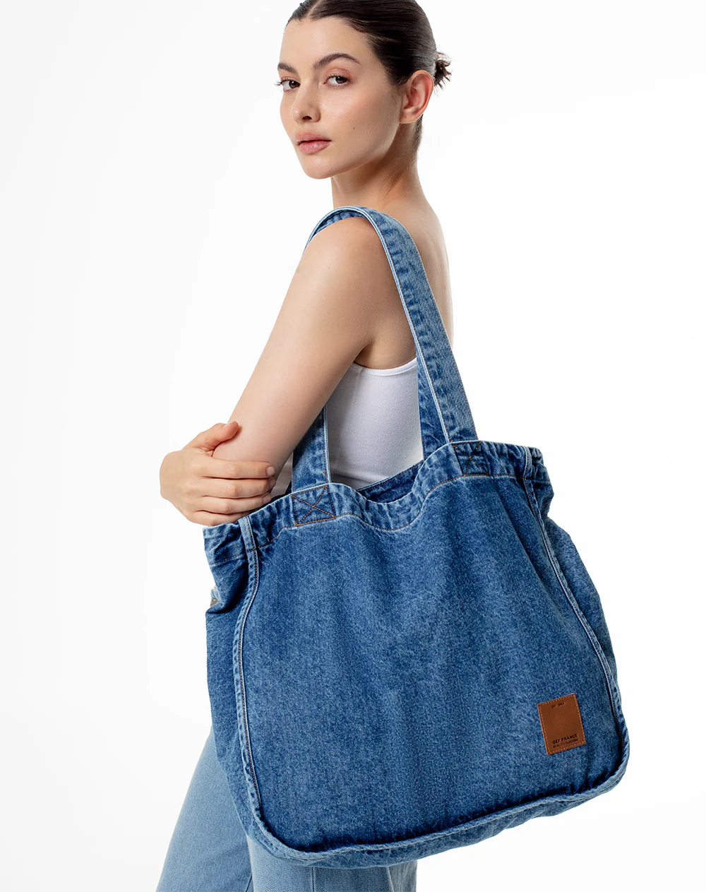 Tote bag denim - Image 3