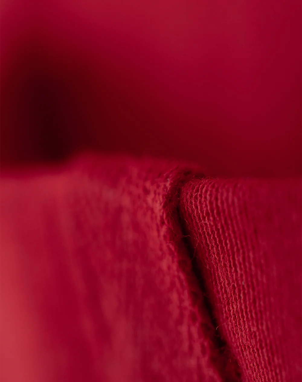 Camiseta oversize algodón roja hombre - Image 6