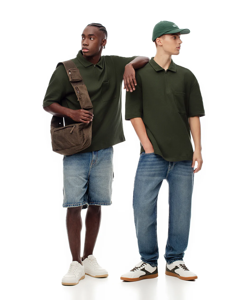 Polo regular algodón verde hombre - Image 4