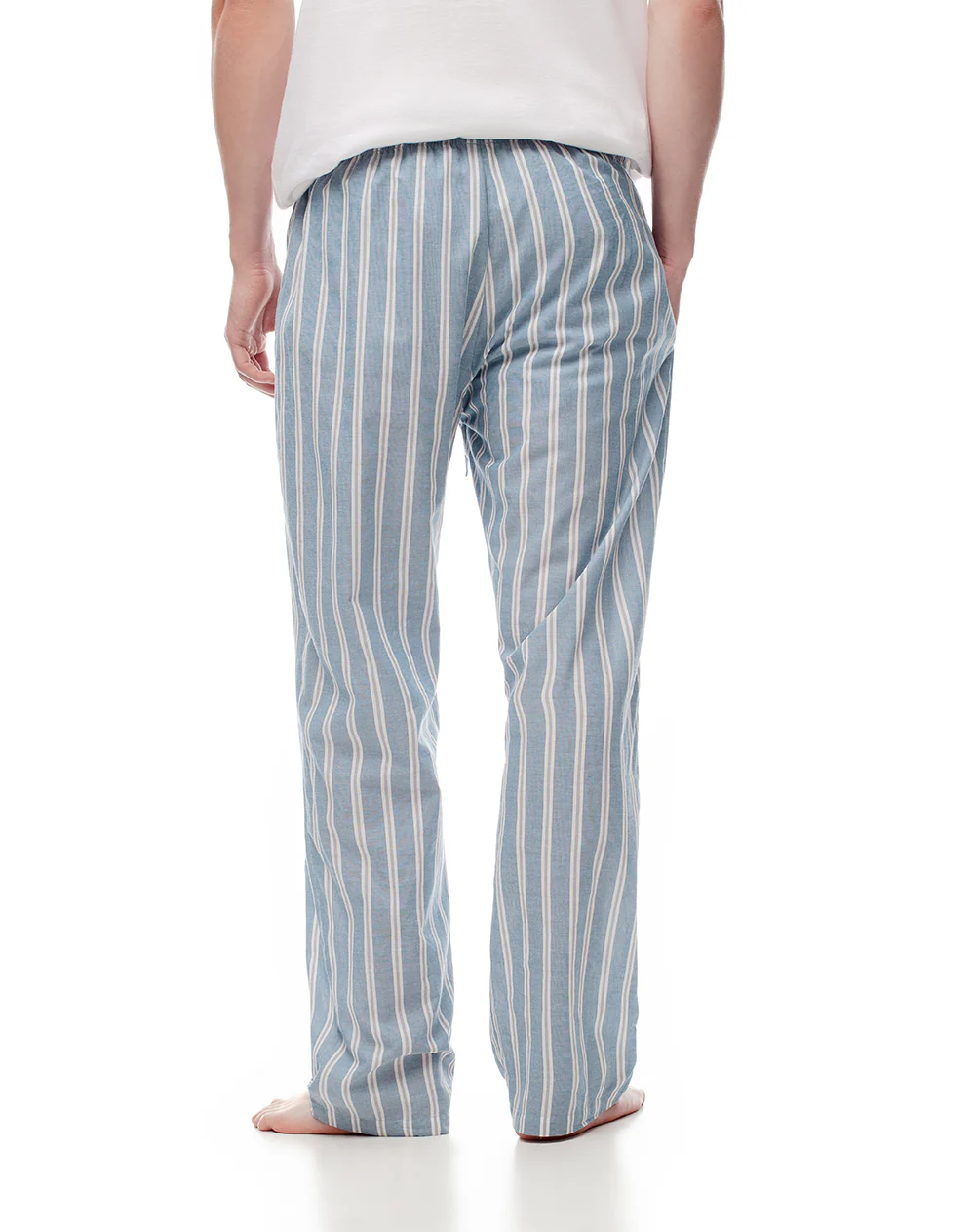 Pantalón de pijama algodón rayas hombre - Image 2