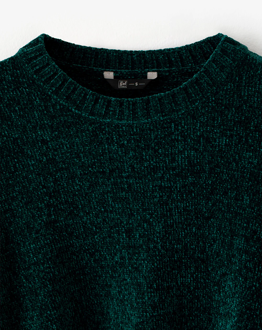 Suéter oversize verde mujer - Image 7