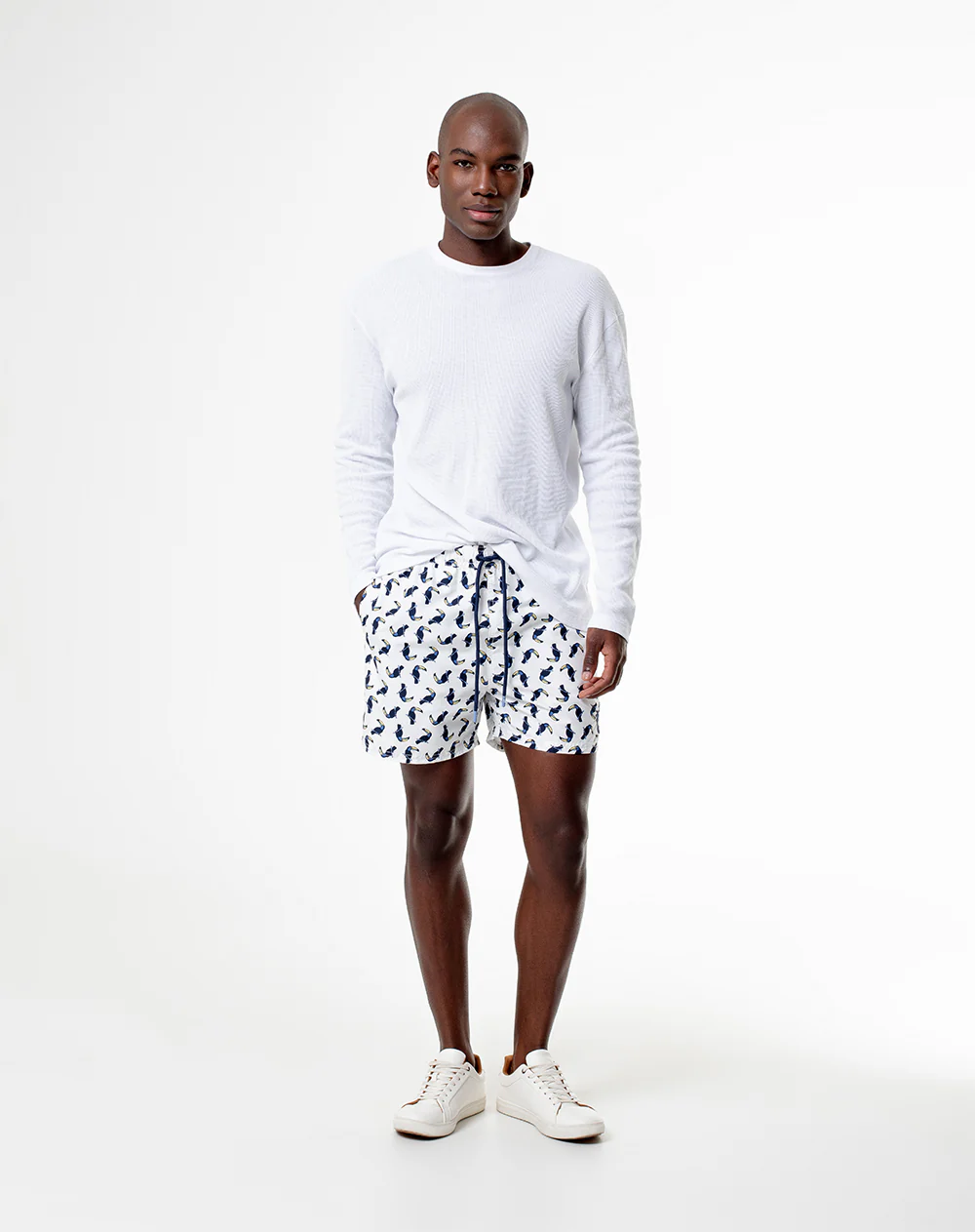 Pantaloneta de baño estampada hombre - Image 3