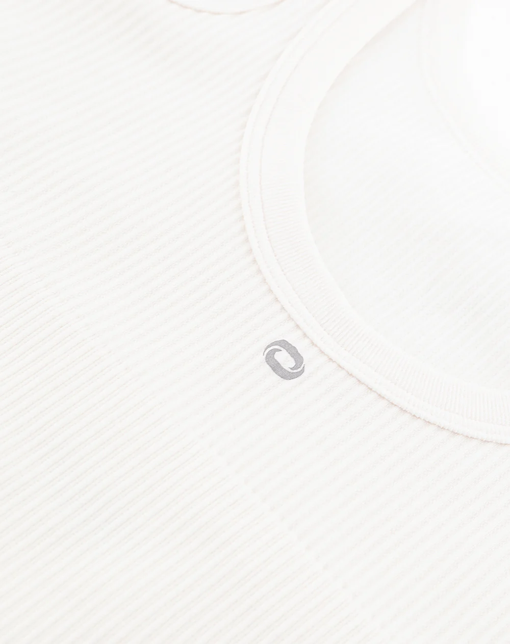 Crop top deportivo seamless blanco mujer - Image 6