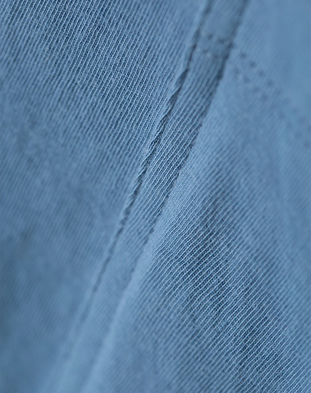 Camiseta oversize algodón azul niño - Image 6