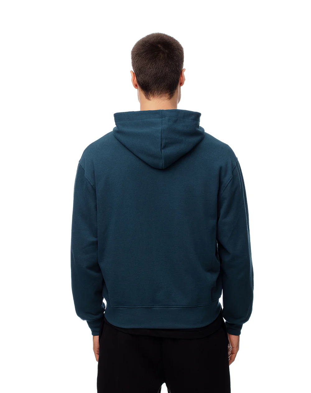 Chaqueta relax algodón azul hombre - Image 2