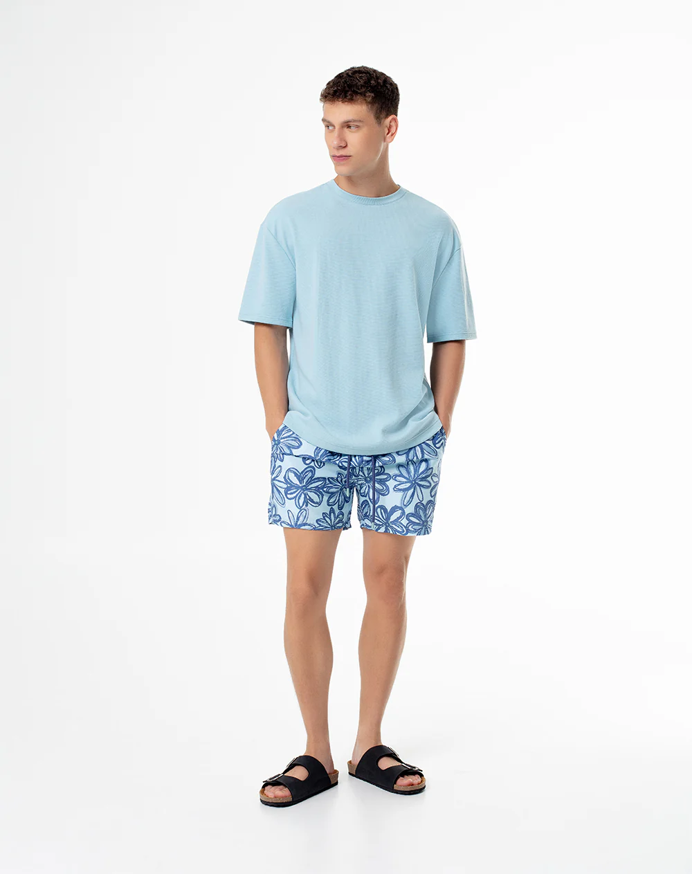 Pantaloneta de baño estampada hombre - Image 3