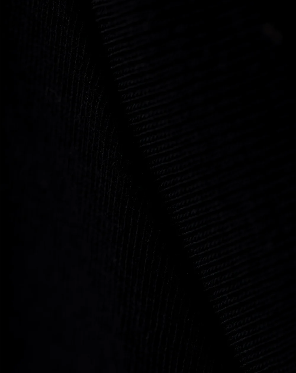 Camiseta relax algodón negra hombre - Image 7
