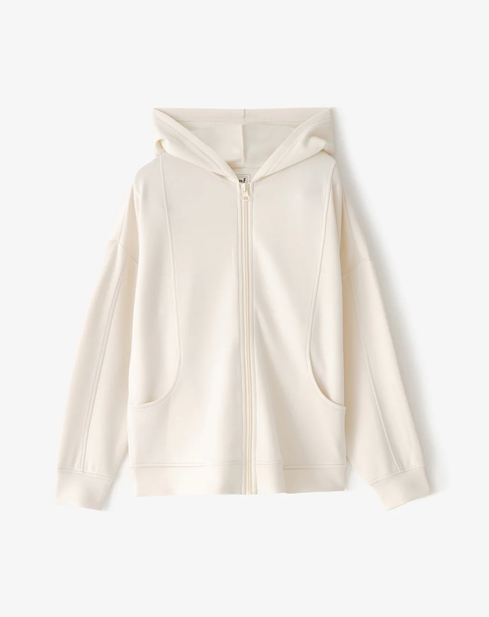 Chaqueta regular crema niña - Image 2
