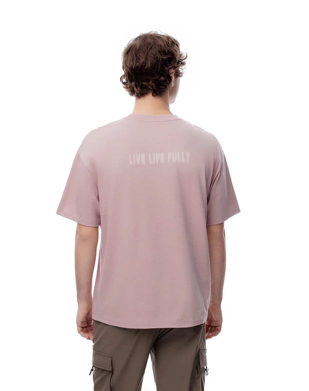 Camiseta regular algodón palo rosa estampada hombre - Image 2