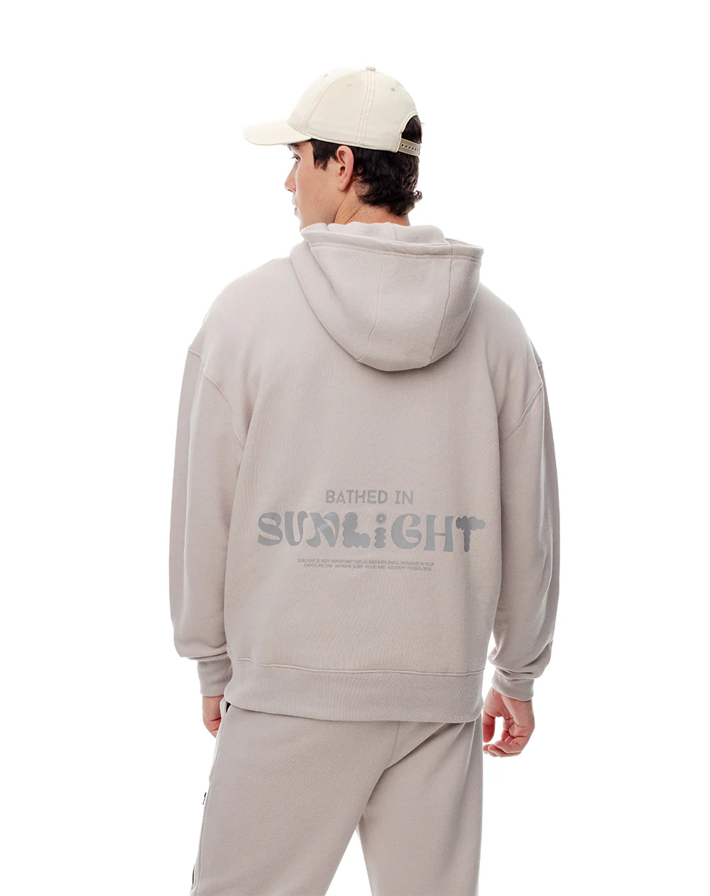 Buzo tipo hoddie café hombre - Image 2