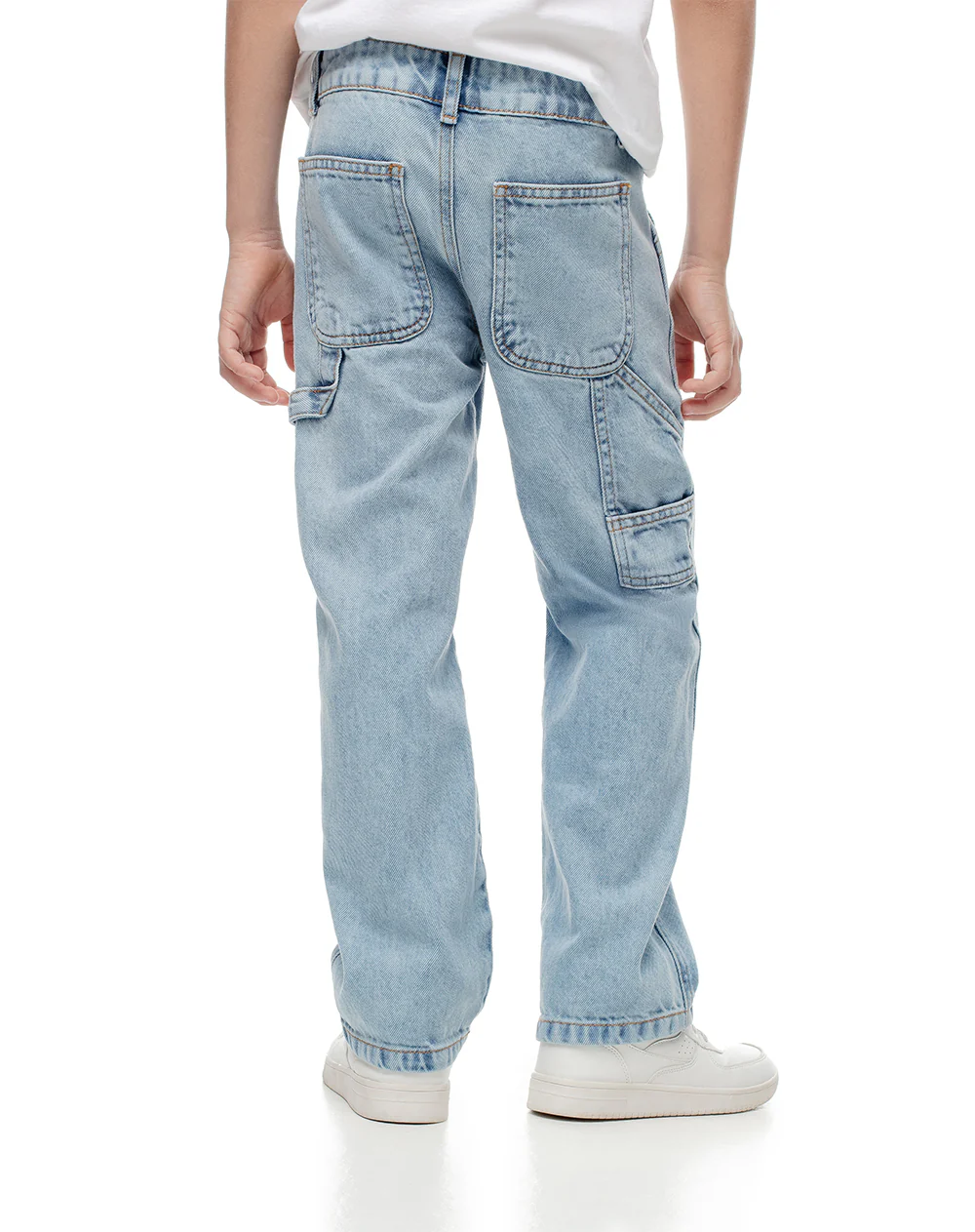 Jean recto índigo claro niño - Image 2