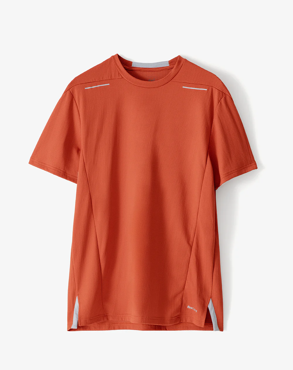 Camiseta deportiva control humedad naranja hombre - Image 5