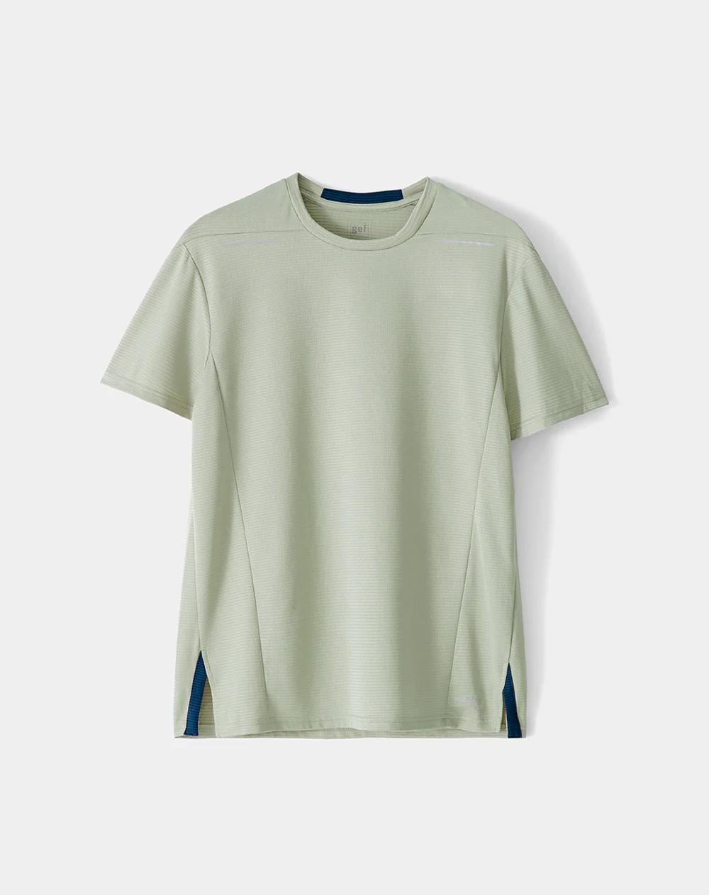 Camiseta deportiva control humedad verde hombre - Image 6