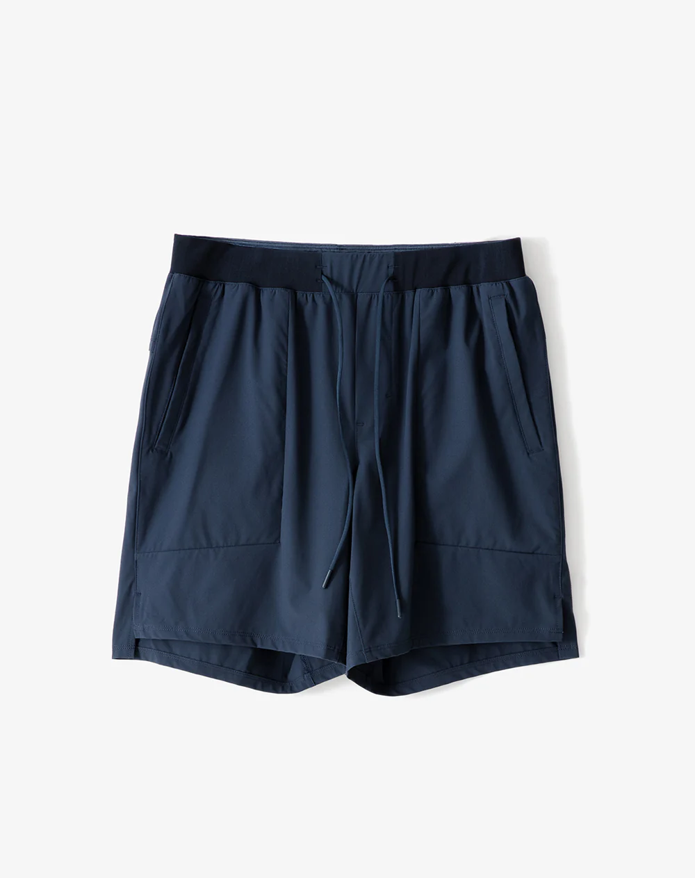 Pantaloneta deportiva secado rápido azul hombre - Image 6