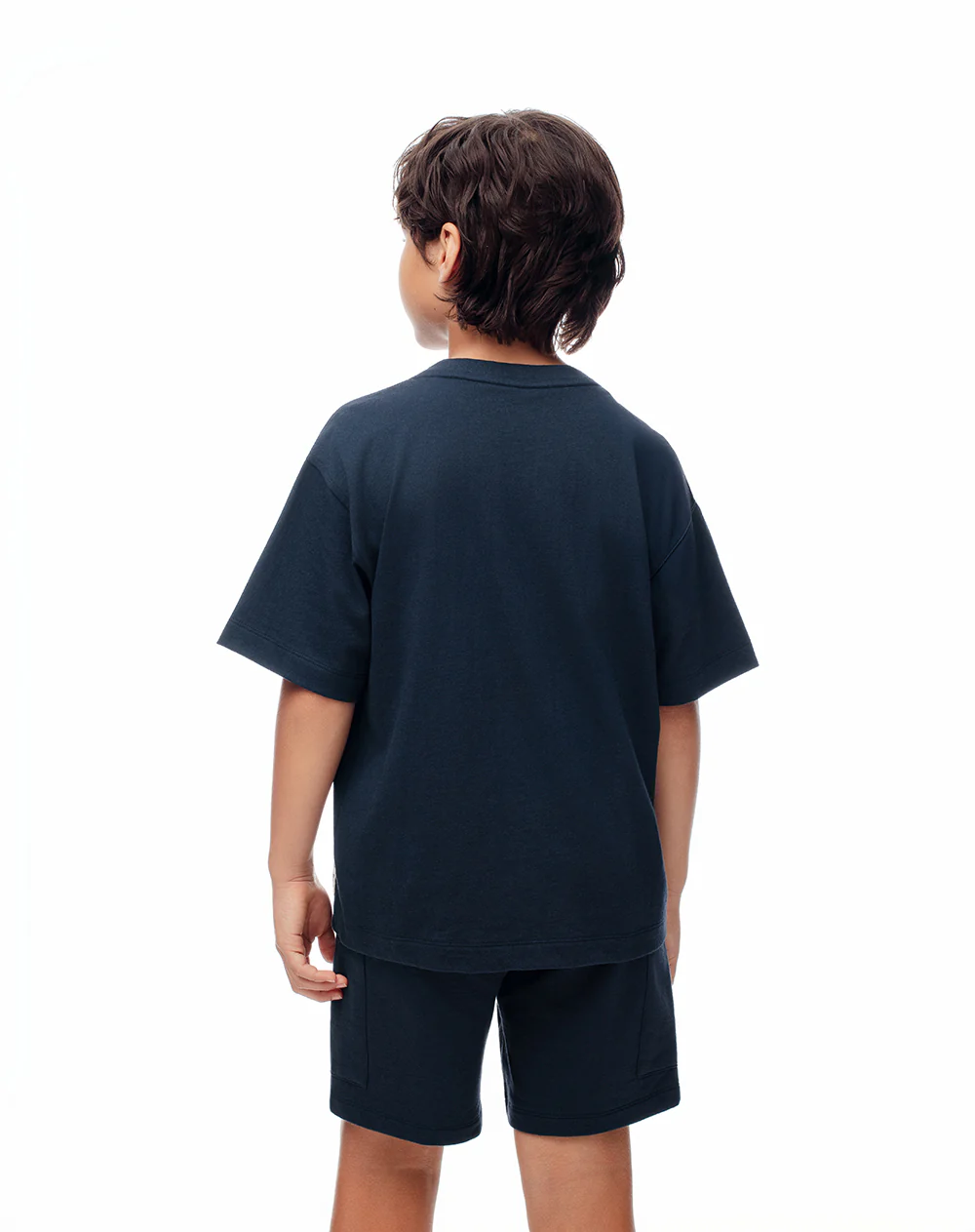 Conjunto camiseta + bermuda azul niño - Image 2