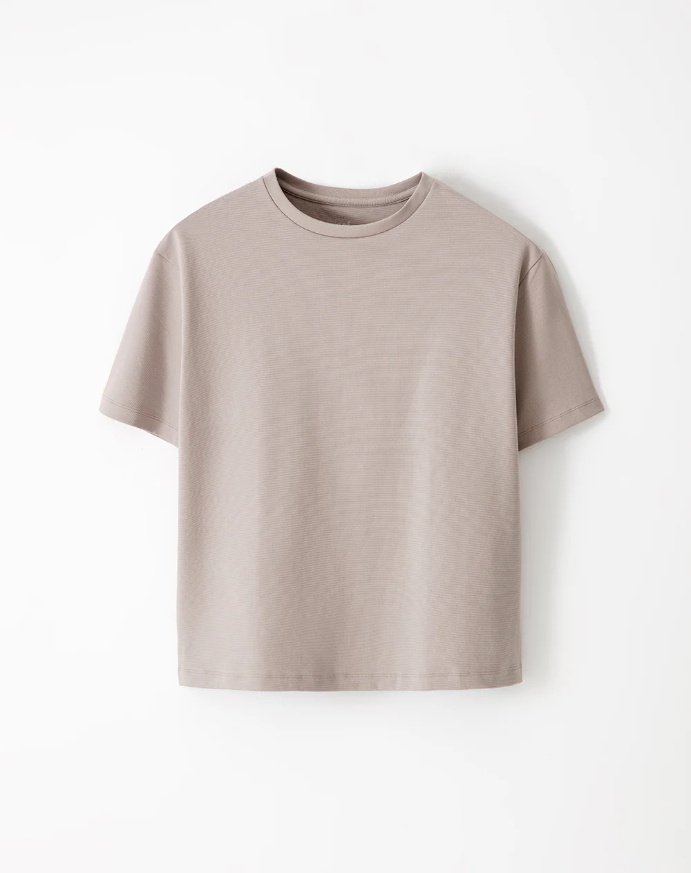Camiseta oversize  taupe mujer - Image 5