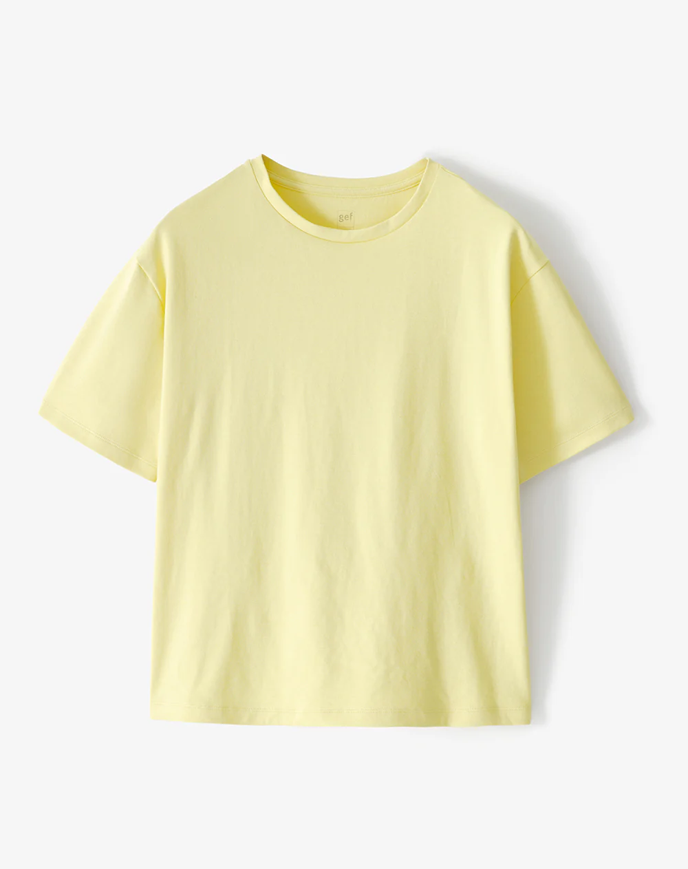 Camiseta oversize amarilla mujer - Image 5