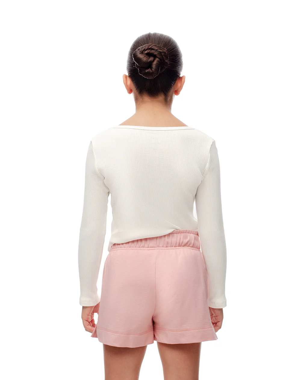 Short algodón rosado niña - Image 2