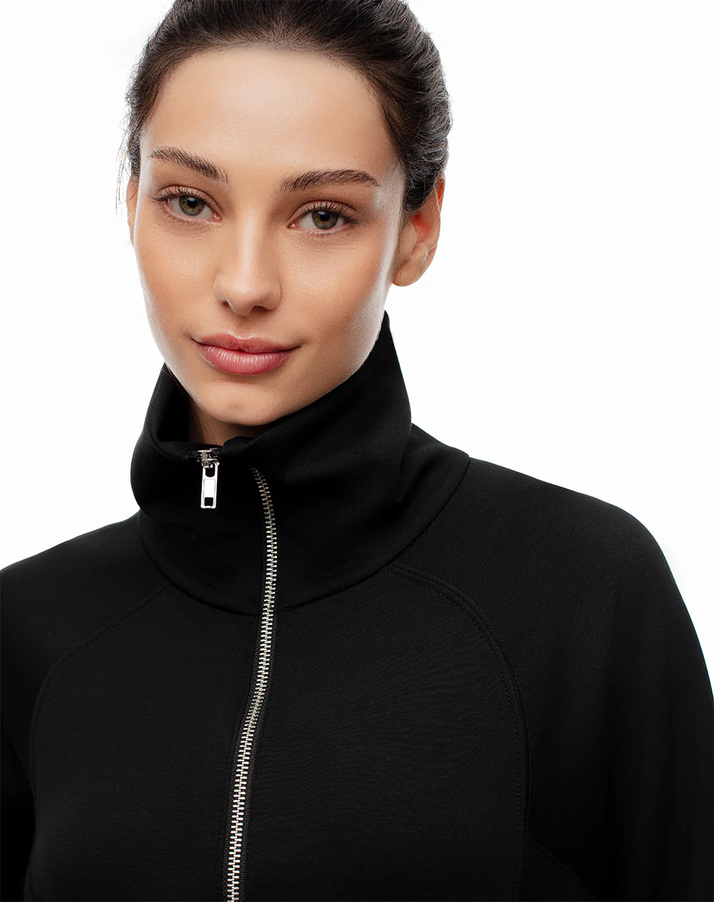 Buzo relax tacto suave negro mujer - Image 3