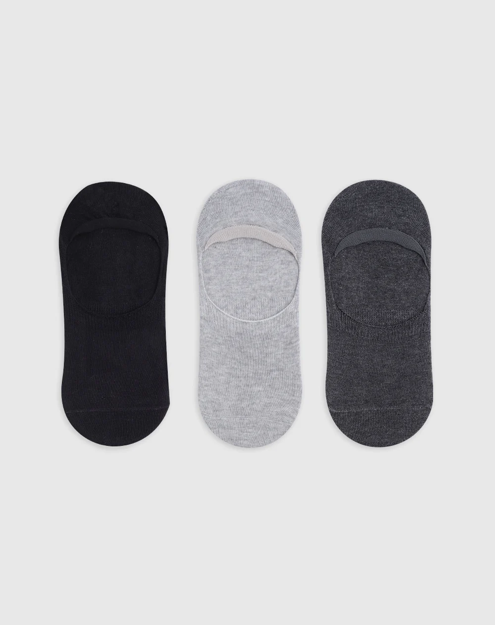 Medias hombre baleta algodón pack x3 surtido