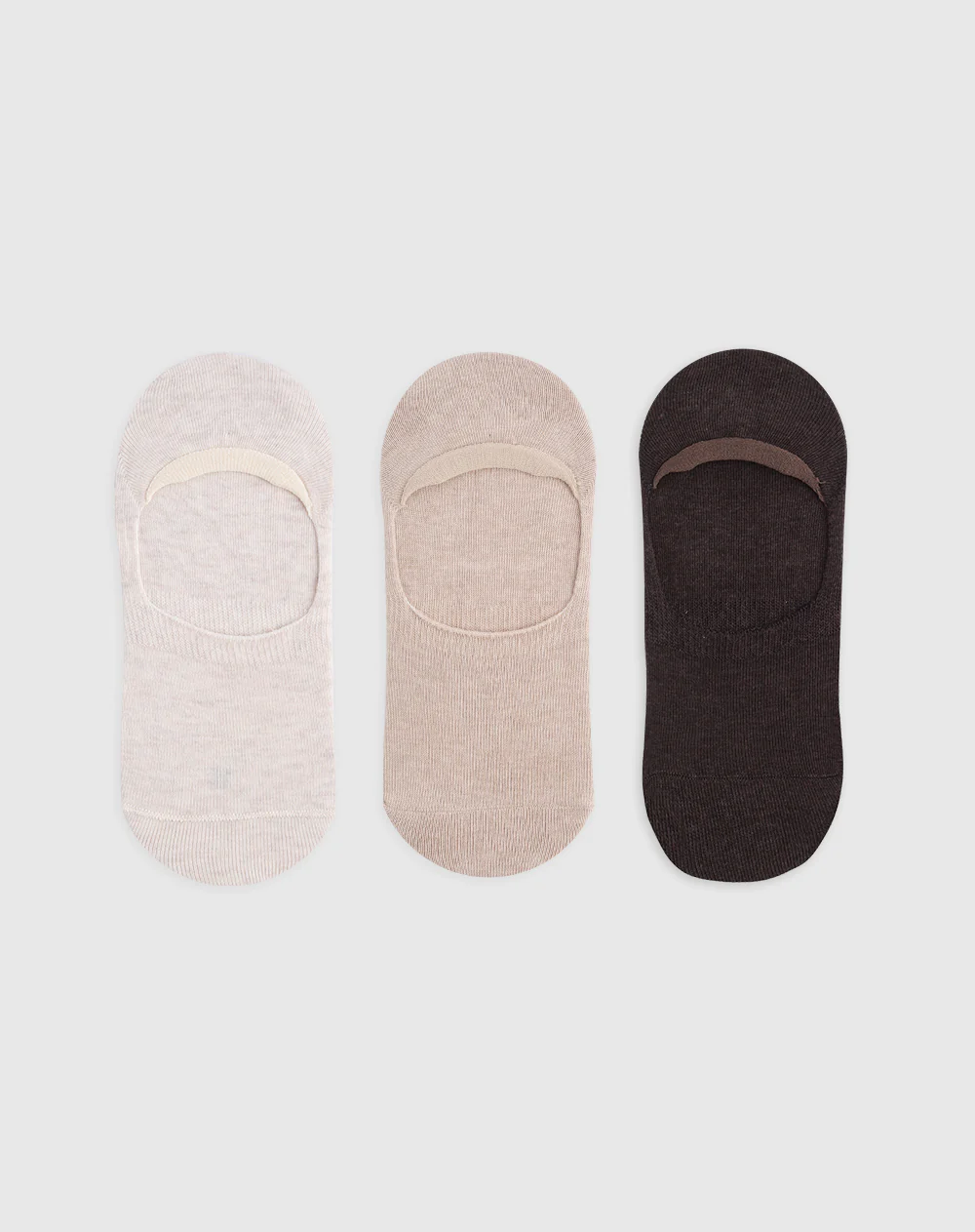 Medias hombre baleta algodón pack x3 surtido