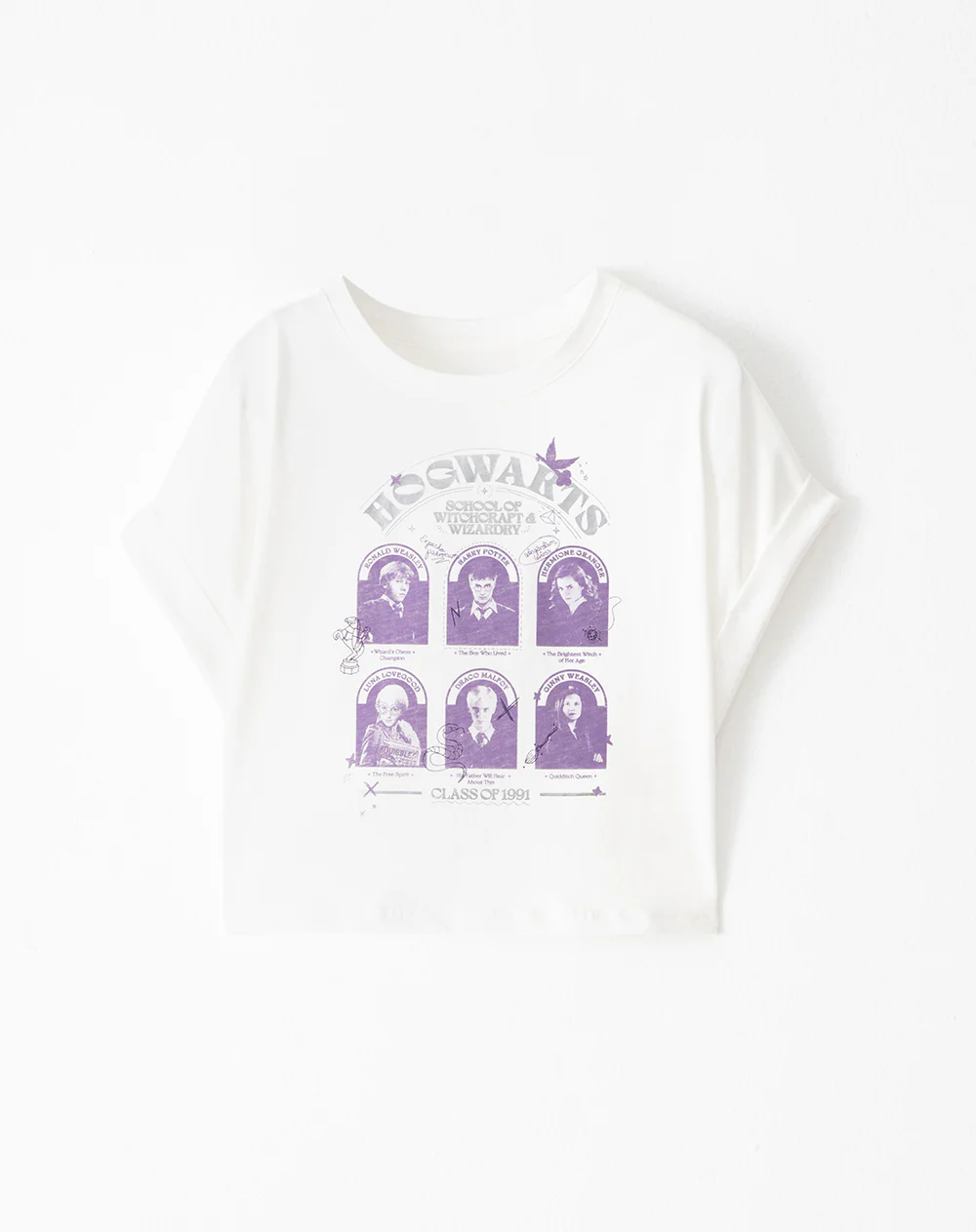 Camiseta regular Harry Potter crema niña - Image 6